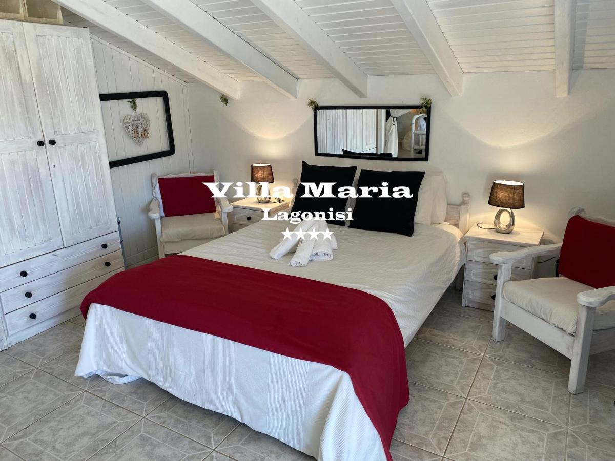 Villa Maria Lagonissi - Private First Floor Villa Kalívia Thorikoú エクステリア 写真